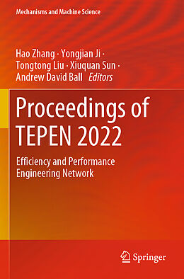 Couverture cartonnée Proceedings of TEPEN 2022 de 
