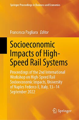 Livre Relié Socioeconomic Impacts of High-Speed Rail Systems de 