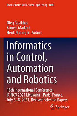 Couverture cartonnée Informatics in Control, Automation and Robotics de 