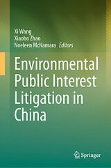 E-Book (pdf) Environmental Public Interest Litigation in China von 