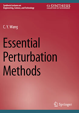 Couverture cartonnée Essential Perturbation Methods de C. Y. Wang