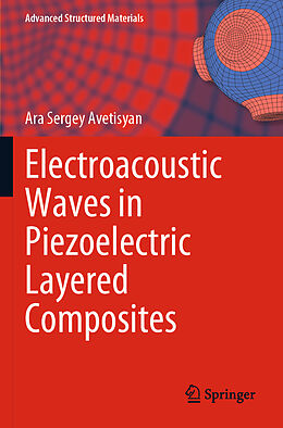 Couverture cartonnée Electroacoustic Waves in Piezoelectric Layered Composites de Ara Sergey Avetisyan