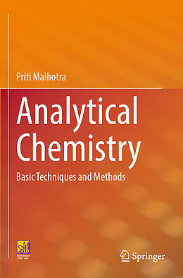 Couverture cartonnée Analytical Chemistry de Priti Malhotra