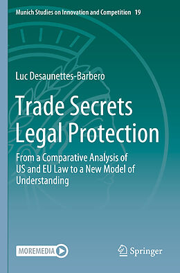 Couverture cartonnée Trade Secrets Legal Protection de Luc Desaunettes-Barbero