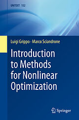 eBook (pdf) Introduction to Methods for Nonlinear Optimization de Luigi Grippo, Marco Sciandrone