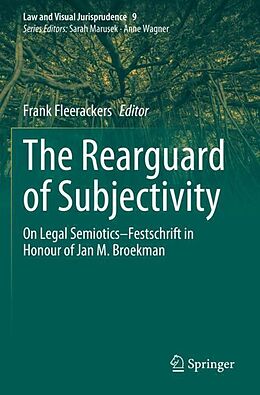 Couverture cartonnée The Rearguard of Subjectivity de 