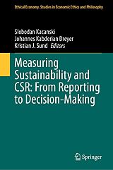 eBook (pdf) Measuring Sustainability and CSR: From Reporting to Decision-Making de 