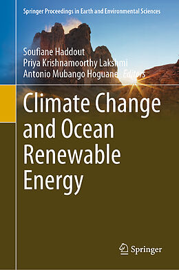 Livre Relié Climate Change and Ocean Renewable Energy de 