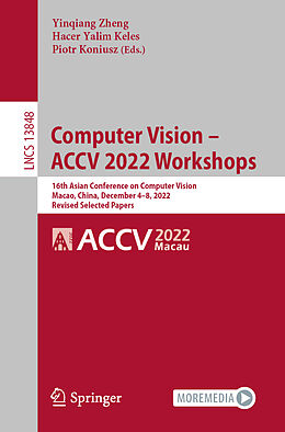 Couverture cartonnée Computer Vision   ACCV 2022 Workshops de 