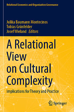 Couverture cartonnée A Relational View on Cultural Complexity de 