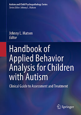 Livre Relié Handbook of Applied Behavior Analysis for Children with Autism de 