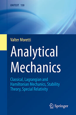 Kartonierter Einband Analytical Mechanics von Valter Moretti