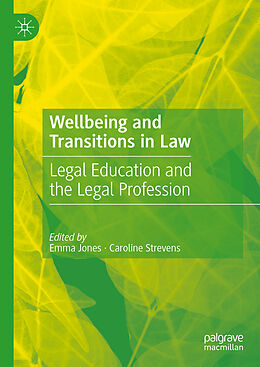 Livre Relié Wellbeing and Transitions in Law de 