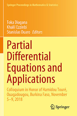 Couverture cartonnée Partial Differential Equations and Applications de 