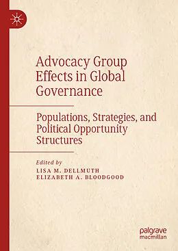 E-Book (pdf) Advocacy Group Effects in Global Governance von 