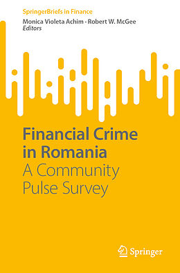 Couverture cartonnée Financial Crime in Romania de 