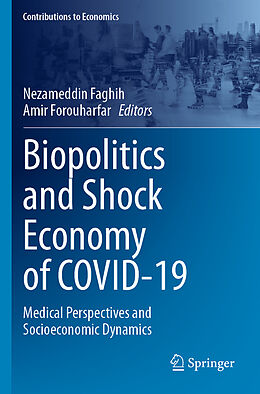 Couverture cartonnée Biopolitics and Shock Economy of COVID-19 de 