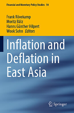 Couverture cartonnée Inflation and Deflation in East Asia de 