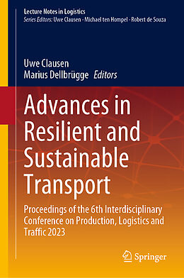 Livre Relié Advances in Resilient and Sustainable Transport de 