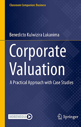 Couverture cartonnée Corporate Valuation de Benedicto Kulwizira Lukanima