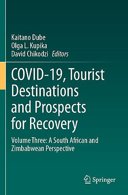 Couverture cartonnée COVID-19, Tourist Destinations and Prospects for Recovery de 