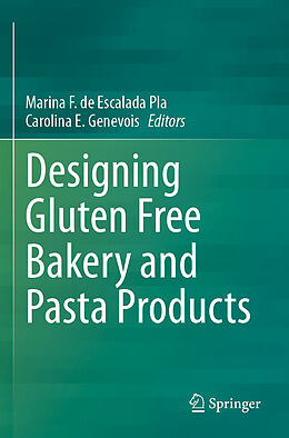 Couverture cartonnée Designing Gluten Free Bakery and Pasta Products de 