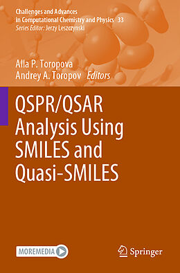 Couverture cartonnée QSPR/QSAR Analysis Using SMILES and Quasi-SMILES de 