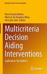 eBook (pdf) Multicriteria Decision Aiding Interventions de 