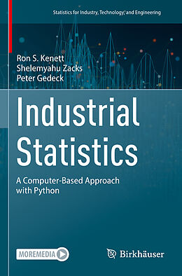 Couverture cartonnée Industrial Statistics de Ron S. Kenett, Peter Gedeck, Shelemyahu Zacks