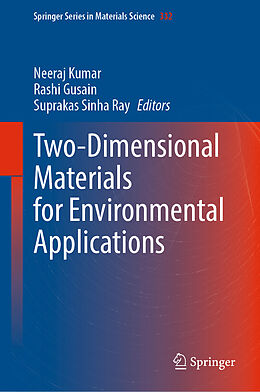 Fester Einband Two-Dimensional Materials for Environmental Applications von 