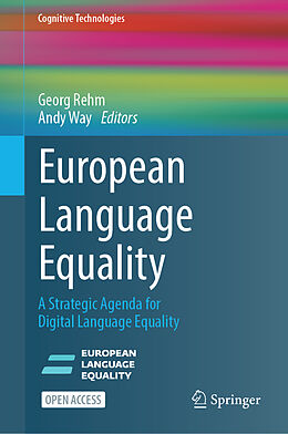 Livre Relié European Language Equality de 