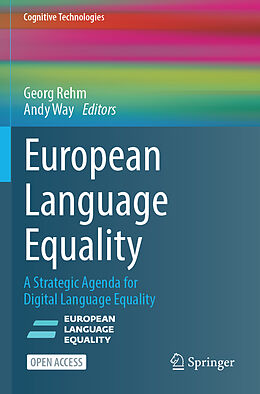 Couverture cartonnée European Language Equality de 