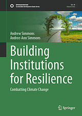 eBook (pdf) Building Institutions for Resilience de Andrew Simmons, Andree-Ann Simmons