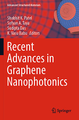 Couverture cartonnée Recent Advances in Graphene Nanophotonics de 