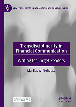 Couverture cartonnée Transdisciplinarity in Financial Communication de Marlies Whitehouse