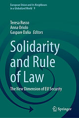 Livre Relié Solidarity and Rule of Law de 