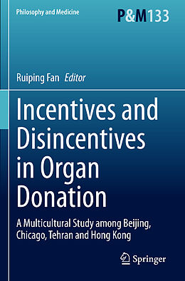 Couverture cartonnée Incentives and Disincentives in Organ Donation de 