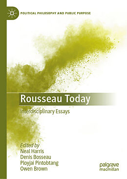 Livre Relié Rousseau Today de 