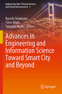 Couverture cartonnée Advances in Engineering and Information Science Toward Smart City and Beyond de 