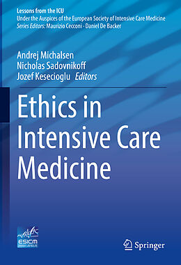 Livre Relié Ethics in Intensive Care Medicine de 