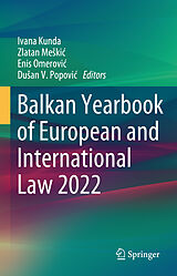 eBook (pdf) Balkan Yearbook of European and International Law 2022 de 