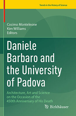 Couverture cartonnée Daniele Barbaro and the University of Padova de 