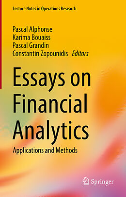 Livre Relié Essays on Financial Analytics de 