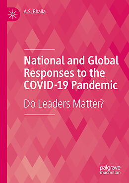 Couverture cartonnée National and Global Responses to the COVID-19 Pandemic de A. S. Bhalla