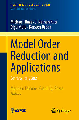 Couverture cartonnée Model Order Reduction and Applications de Michael Hinze, J. Nathan Kutz, Olga Mula