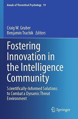 Couverture cartonnée Fostering Innovation in the Intelligence Community de 