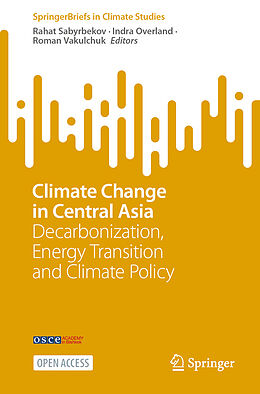 Couverture cartonnée Climate Change in Central Asia de 