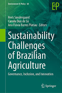 Livre Relié Sustainability Challenges of Brazilian Agriculture de 