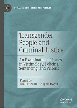 Livre Relié Transgender People and Criminal Justice de 