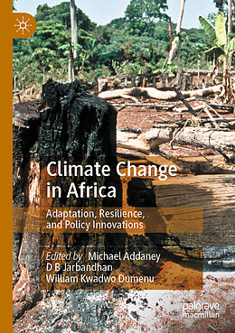 Couverture cartonnée Climate Change in Africa de 